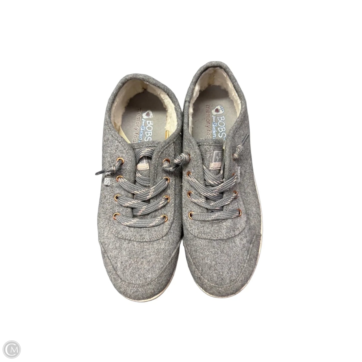 Shoes Sneakers By Bobs In Grey, Size: 9