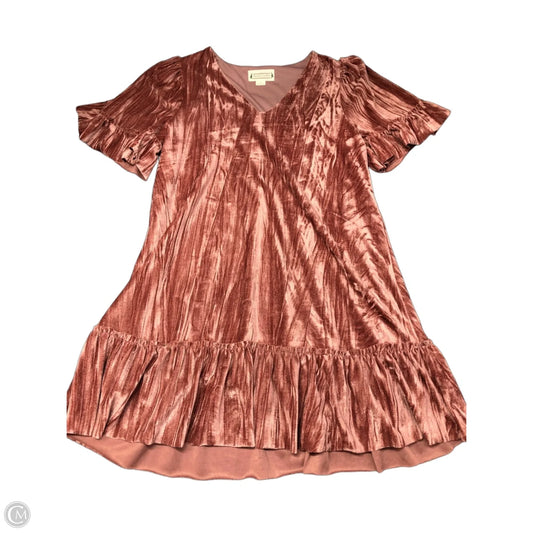 Dress Casual Short By Loveriche In Pink, Size: S