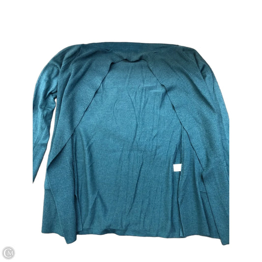 Sweater Cardigan By Orvis In Teal, Size: Xs