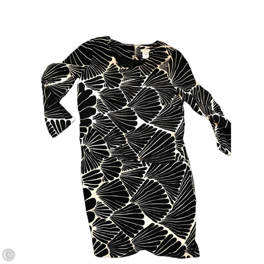 Dress Casual Short By J. Crew In Black & Cream, Size: 0