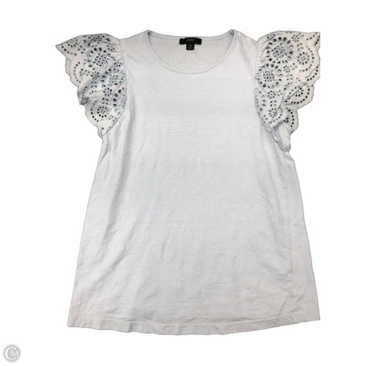 Top Short Sleeve By J. Crew In Blue, Size: Xs