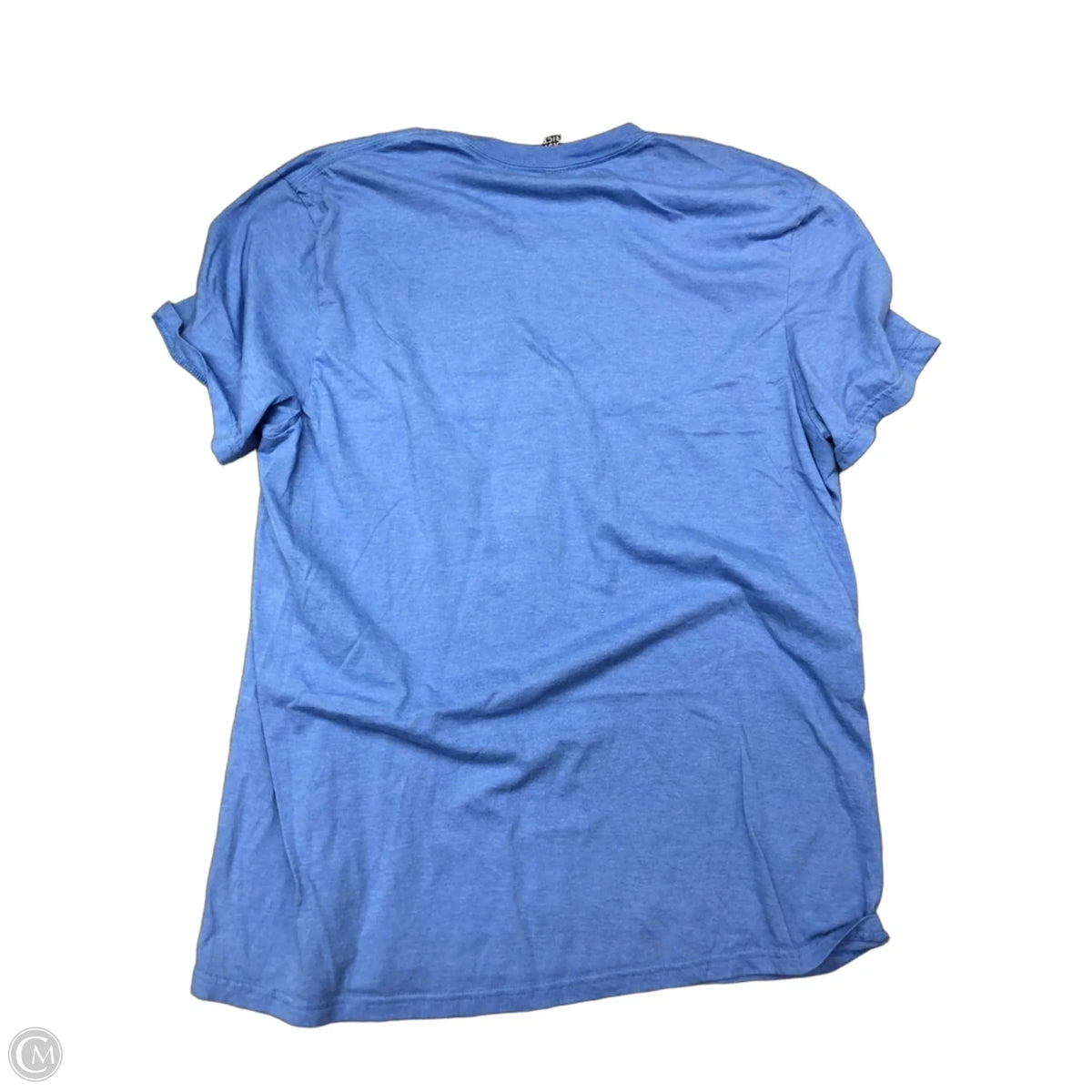 Top Short Sleeve Basic By District In Blue, Size: Xl