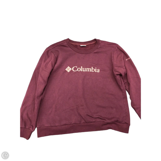 Sweatshirt Crewneck By Columbia In Purple, Size: Xxl