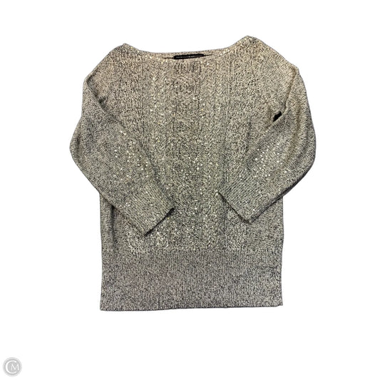Sweater By White House Black Market In Silver, Size: S