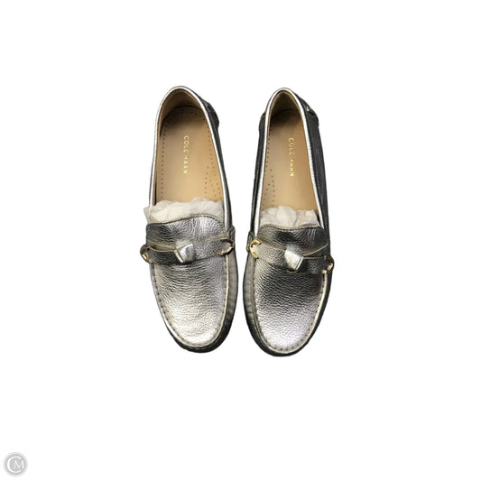 Shoes Flats By Cole-haan In Silver, Size: 8