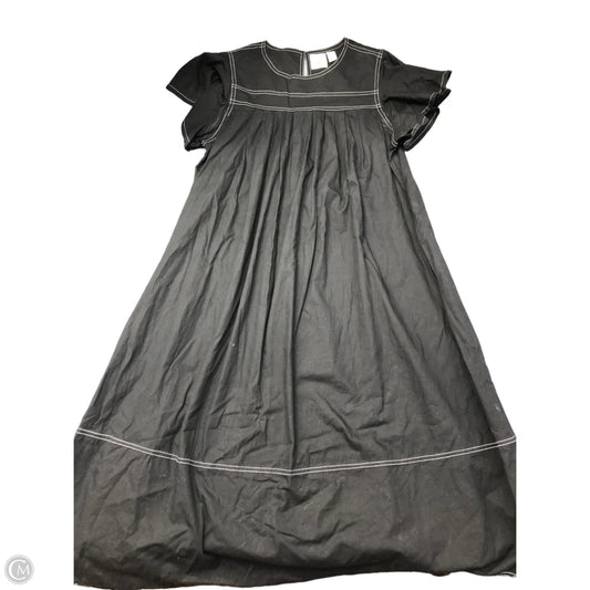 Dress Casual Maxi By Lea & Viola In Black, Size: M