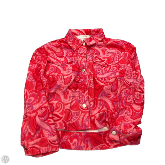Jacket Other By Emily Wonder In Pink & Purple, Size: S