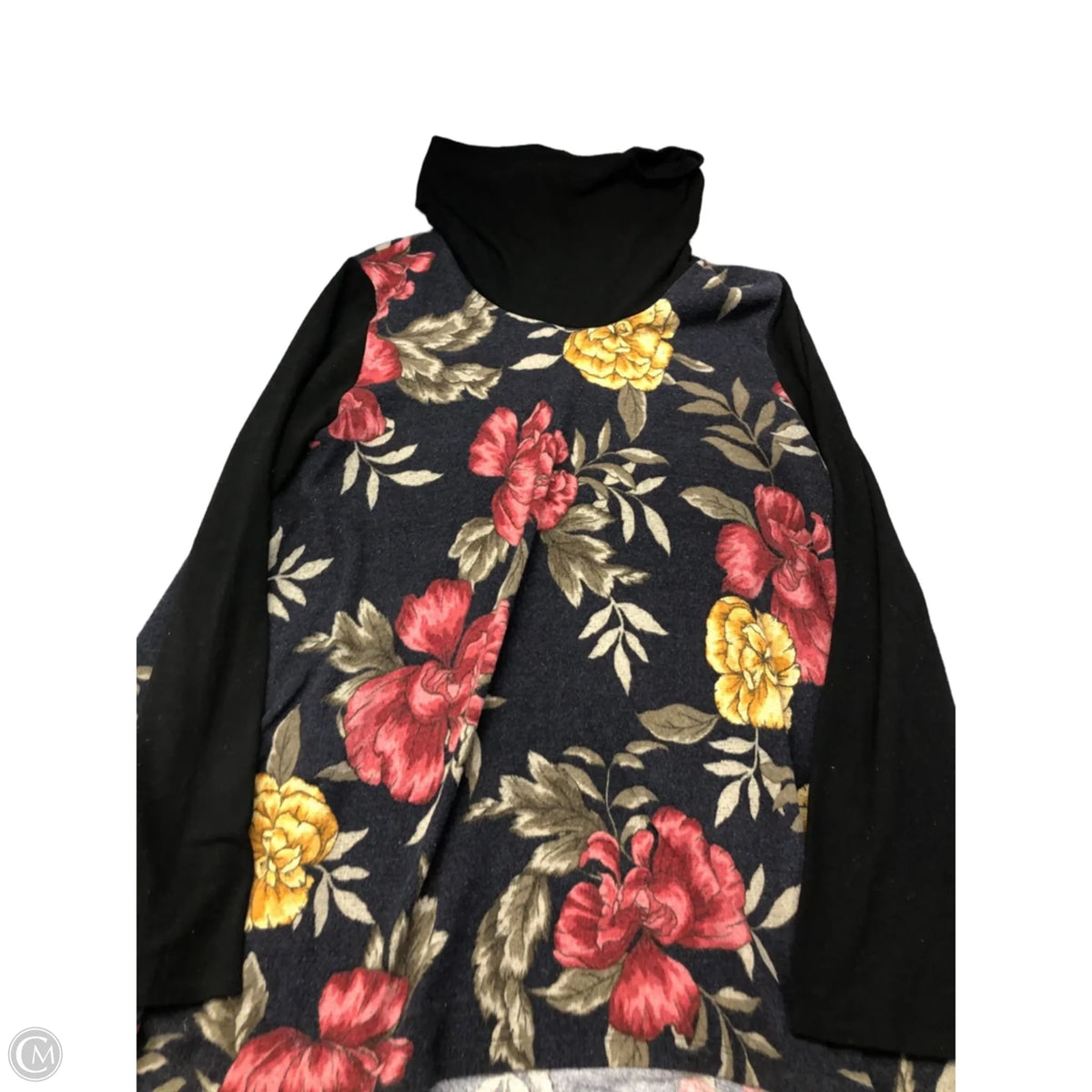 Sweater By Oddi In Navy, Size: 2x