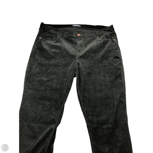 Pants Corduroy By Old Navy In Black, Size: 18