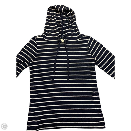 Sweatshirt Hoodie By Loft In Navy, Size: Xs