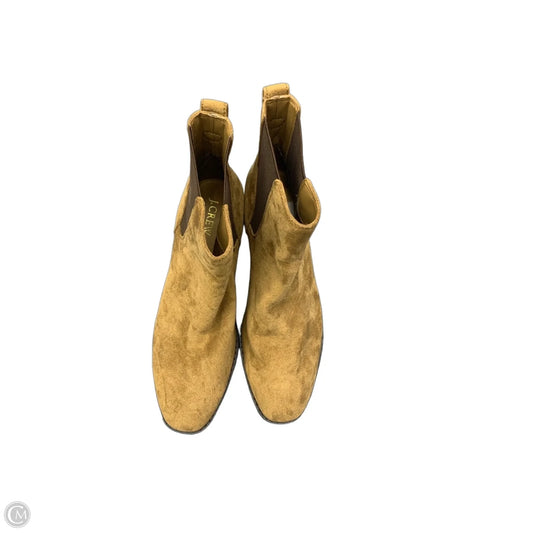 Boots Ankle Heels By J. Crew In Brown, Size: 9.5
