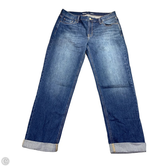 Jeans Boyfriend By Old Navy In Blue Denim, Size: 10