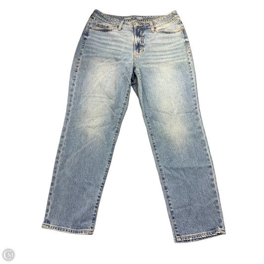 Jeans Straight By Old Navy In Blue Denim, Size: 12