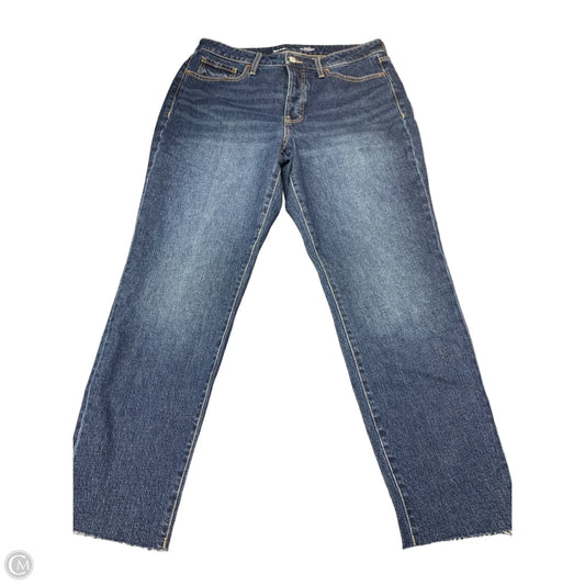 Jeans Straight By Old Navy In Blue Denim, Size: 12