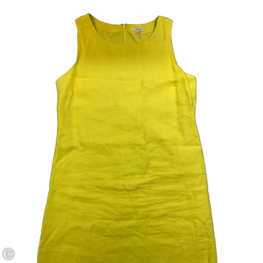 Dress Casual Midi By Tyler Boe In Yellow, Size: M