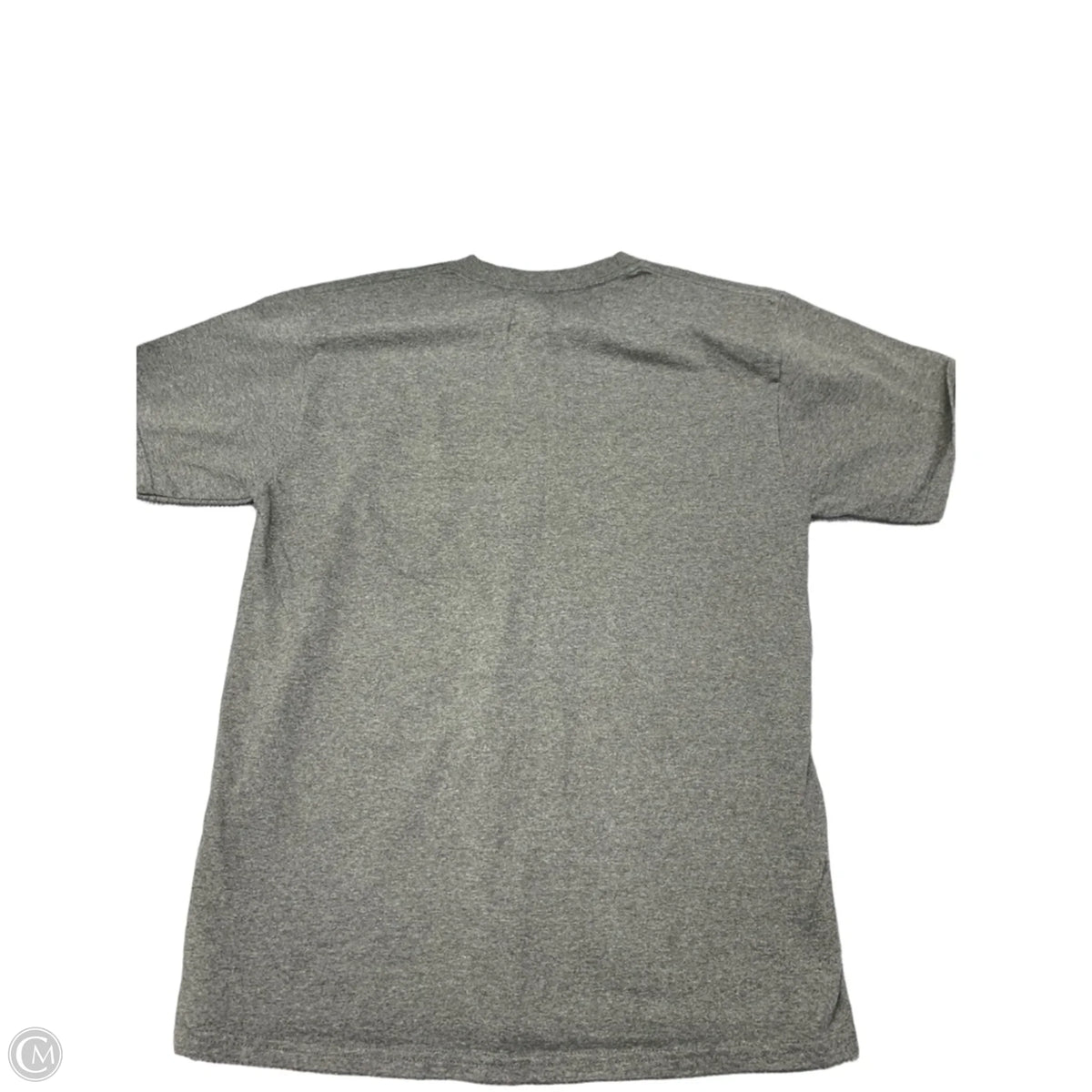 Top Short Sleeve Basic By Clothes Mentor In Grey, Size: M