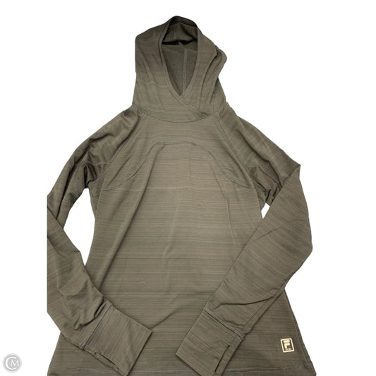 Athletic Sweatshirt Hoodie By Fila In Black, Size: M