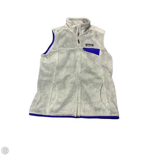 Vest Fleece By Patagonia In Grey, Size: M