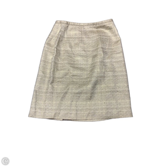 Skirt Midi By Ann Taylor In Gold, Size: 6