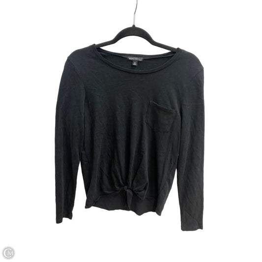Top Long Sleeve Basic By J. Crew In Black, Size: M