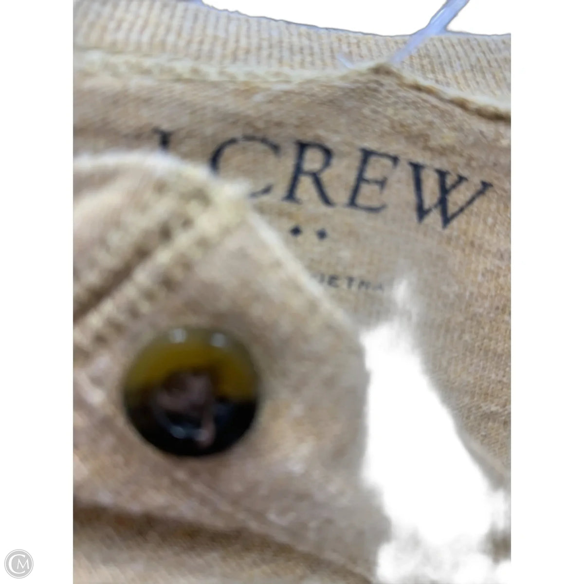 Top Sleeveless Basic By J. Crew In Tan, Size: M
