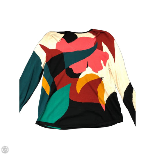 Sweater By Clothes Mentor In Multi-colored, Size: L