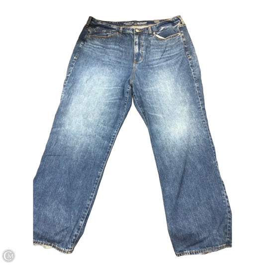 Jeans Straight By Torrid In Blue Denim, Size: 20