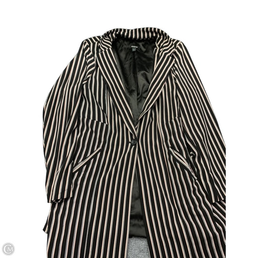 Blazer By Torrid In Black & Pink, Size: 2x