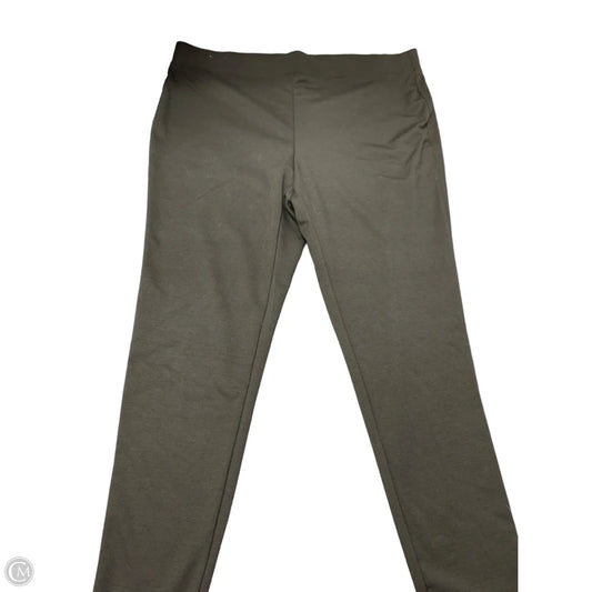 Pants Leggings By Clothes Mentor In Black, Size: 2x