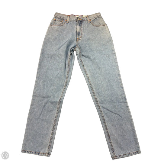 Jeans Straight By Levis In Blue Denim, Size: 10l