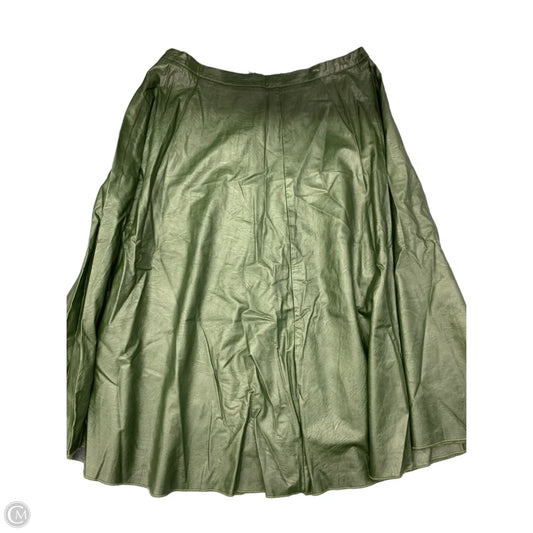 Skirt Maxi By Signature Studio In Green, Size: Xl