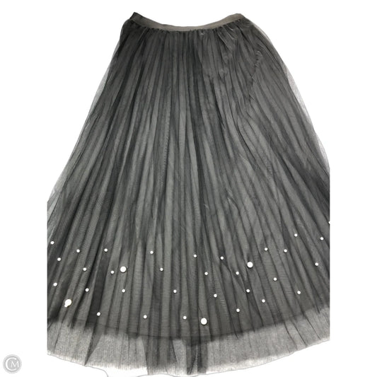 Skirt Maxi By Dr2 In Black, Size: L