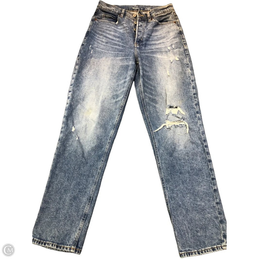 Jeans Straight By Old Navy In Blue Denim, Size: 8l