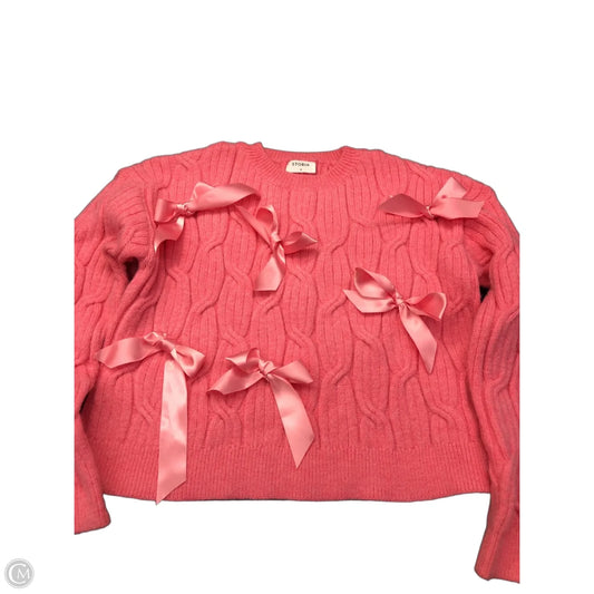Sweater By Storia In Pink, Size: S
