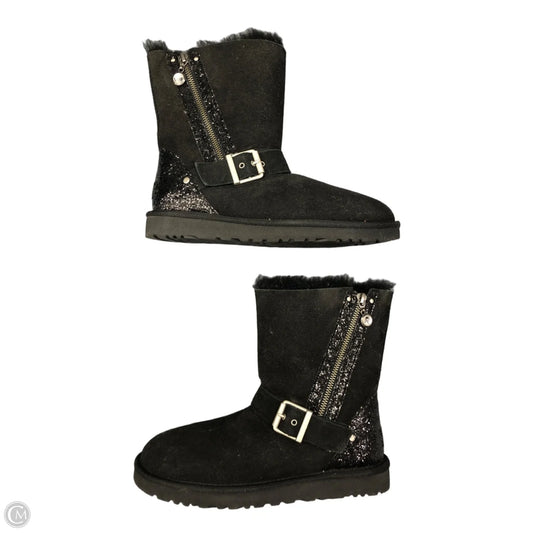 Boots Designer By Ugg In Black, Size: 7