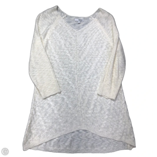 Top 3/4 Sleeve By Sonoma In White, Size: L