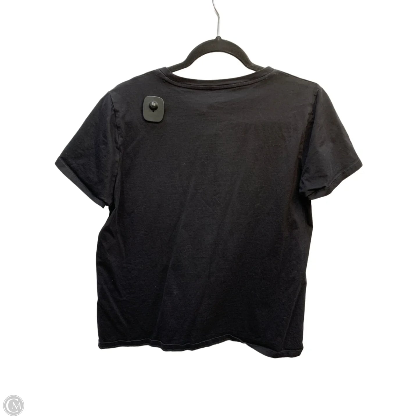 Top Short Sleeve By Michael By Michael Kors In Black, Size: Xl