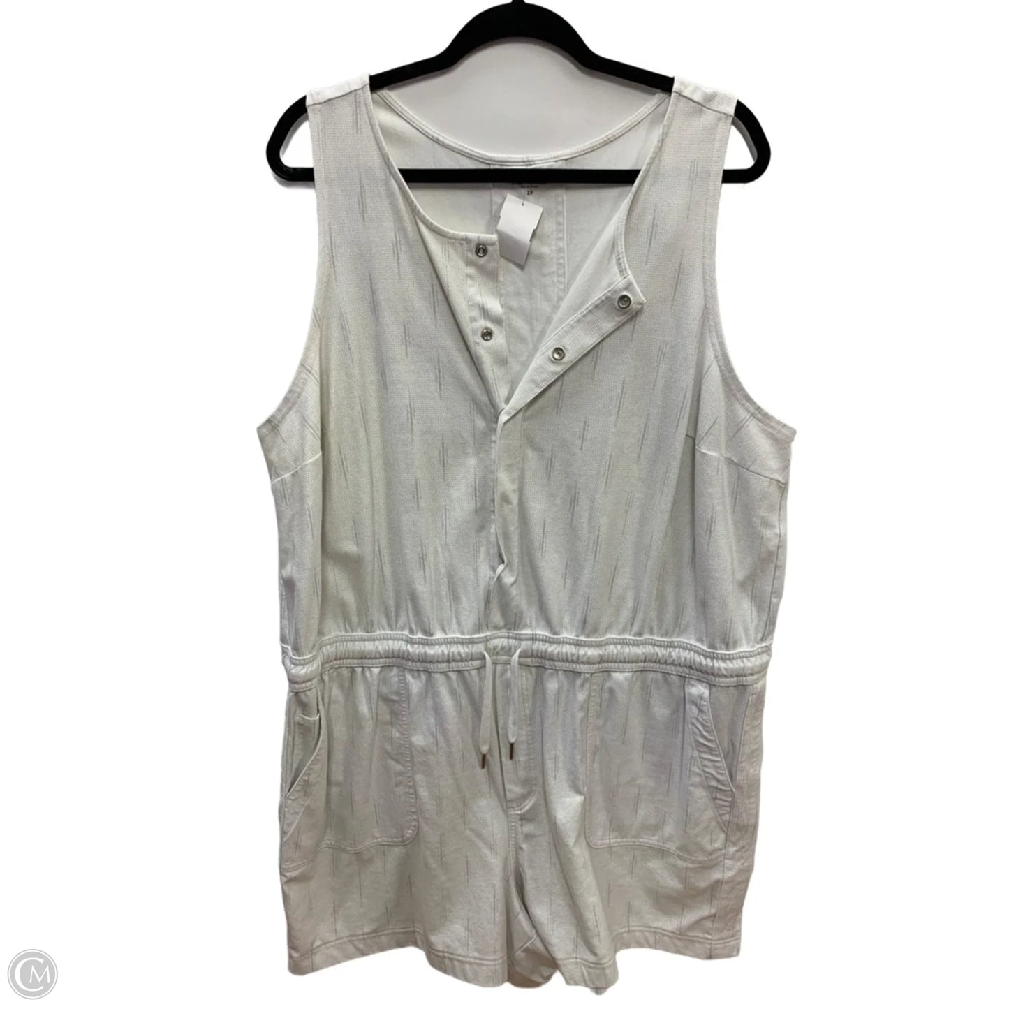 Romper By Athleta In White, Size: 2x