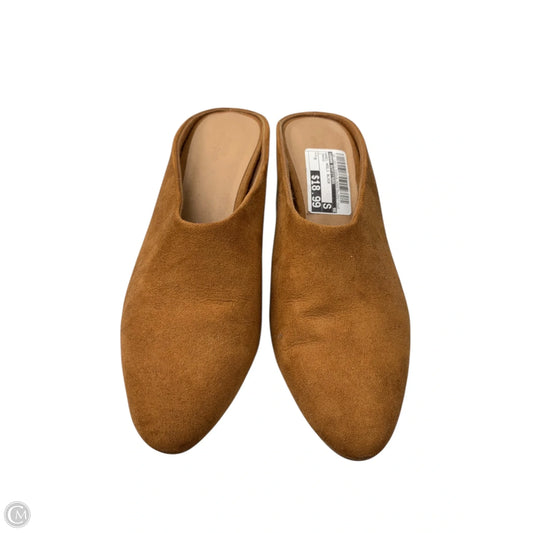 Shoes Heels Block By Urban Outfitters In Orange, Size: 9