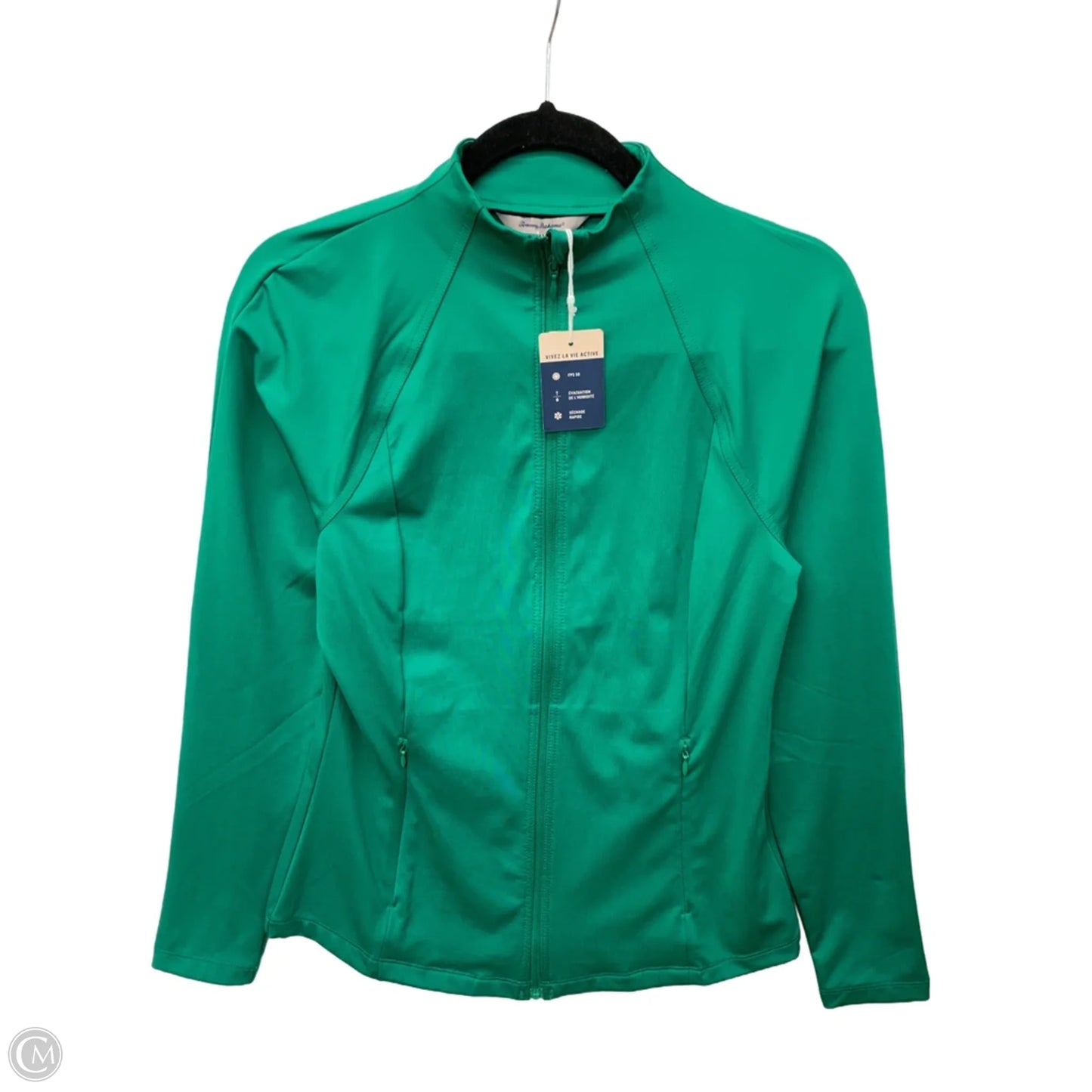 Athletic Jacket By Tommy Bahama In Green, Size: S