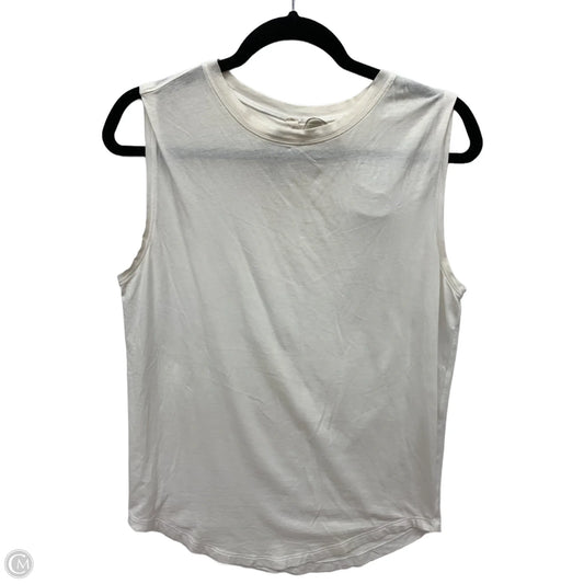 Athletic Tank Top By Lululemon In White, Size: S