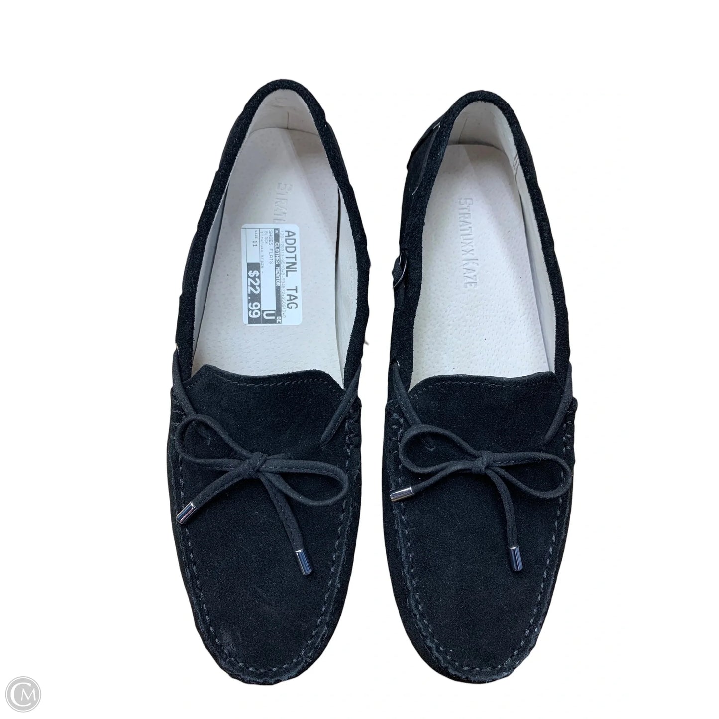 Shoes Flats By Clothes Mentor In Black, Size: 11