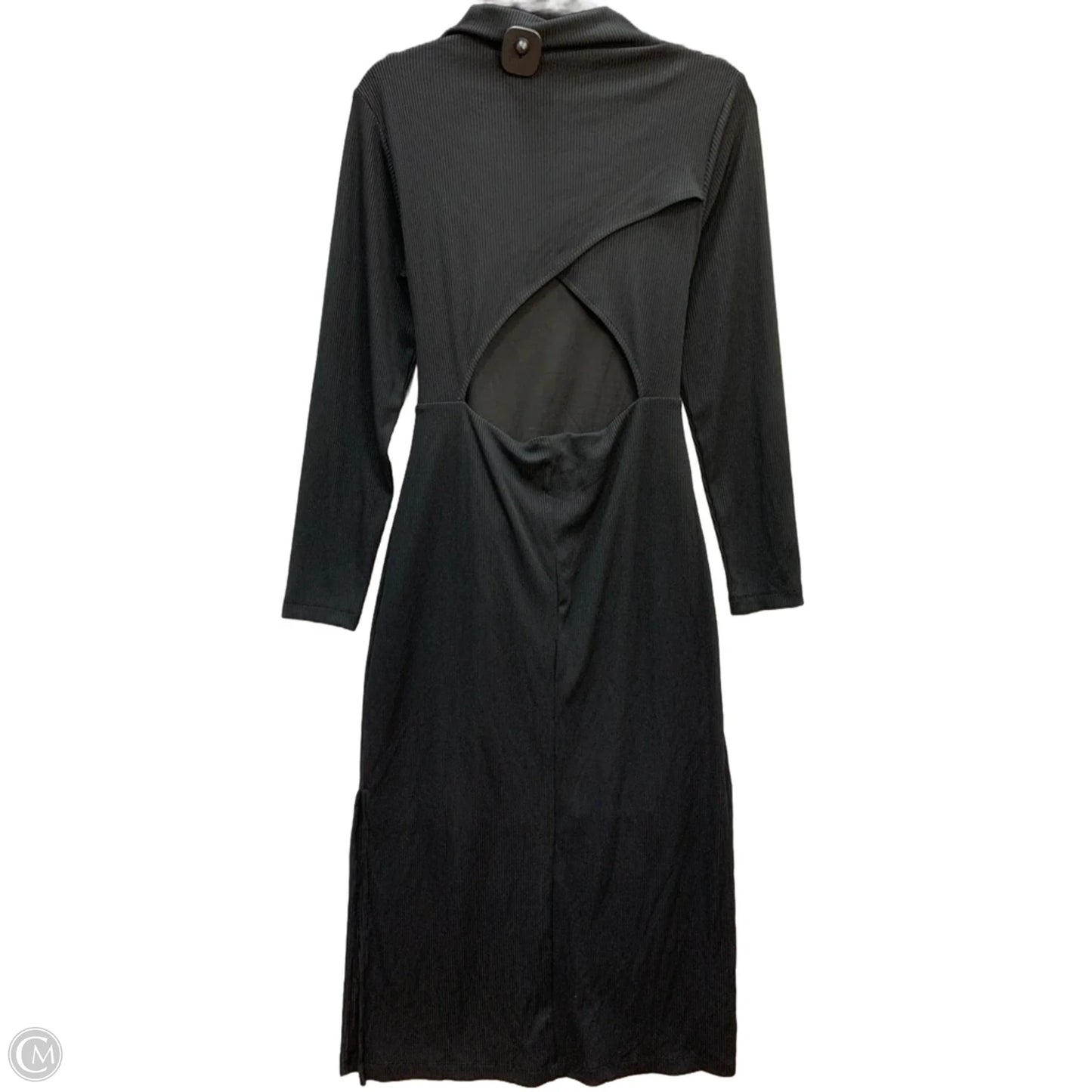Dress Party Long By H&m In Black, Size: M