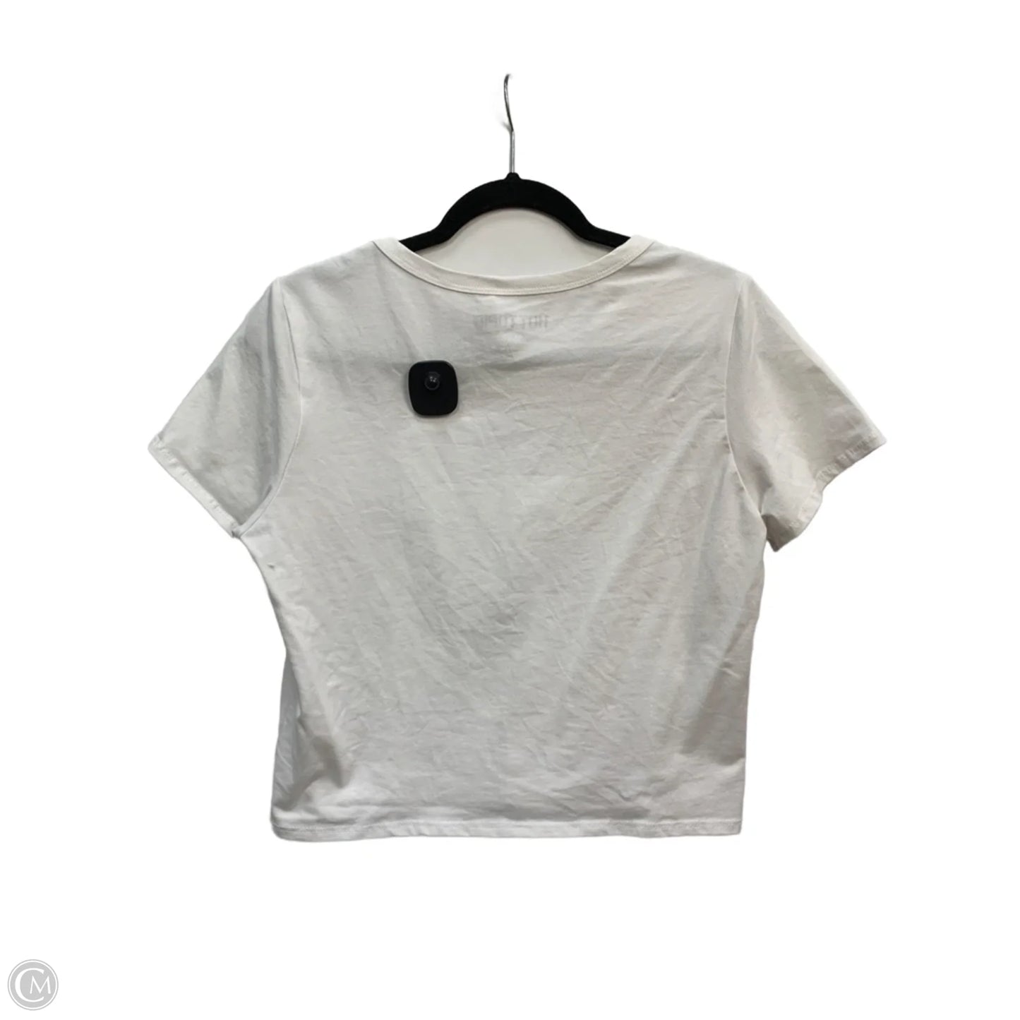 Top Short Sleeve Basic By Hot Topic In White, Size: 2x