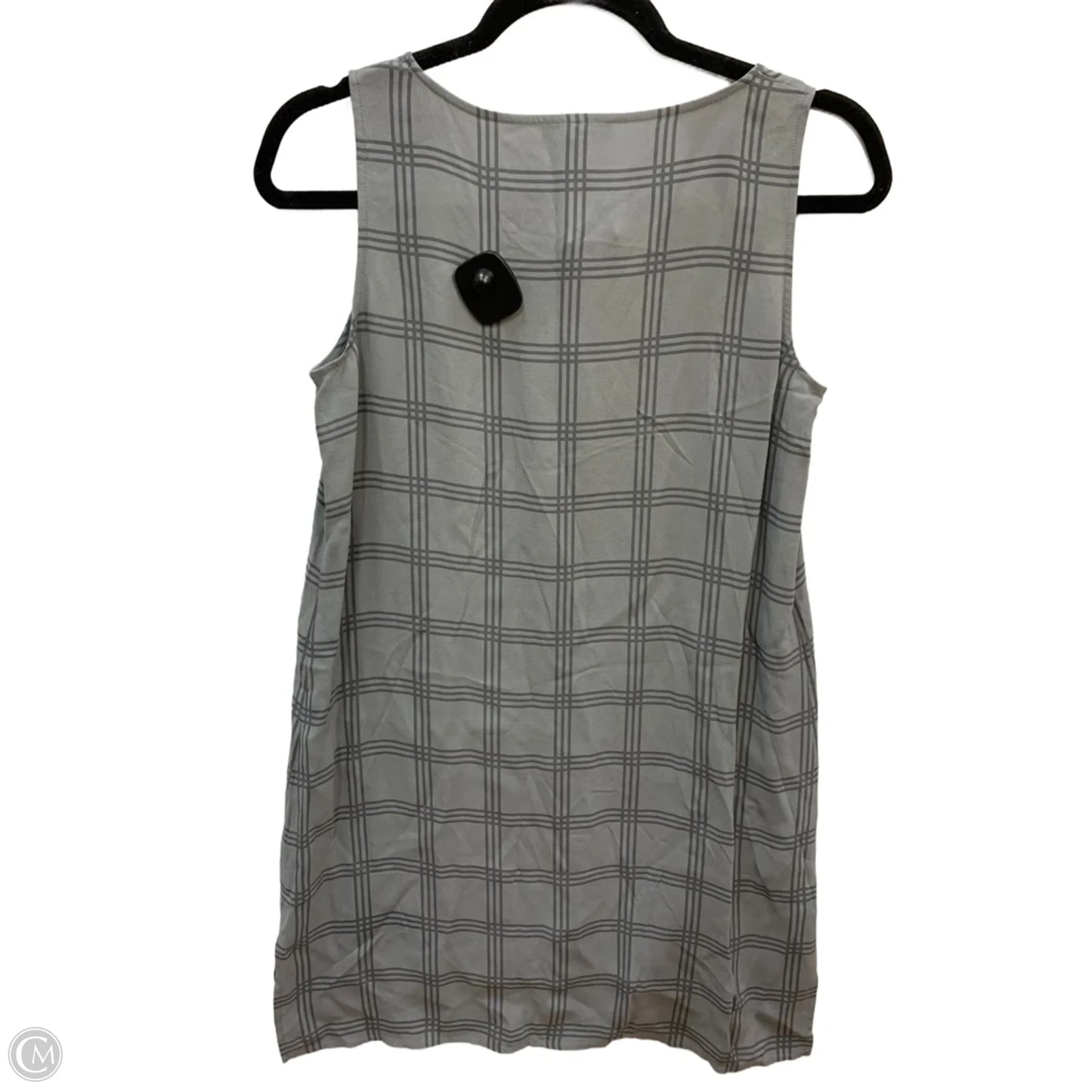 Dress Casual Midi By Eileen Fisher In Grey, Size: Xs