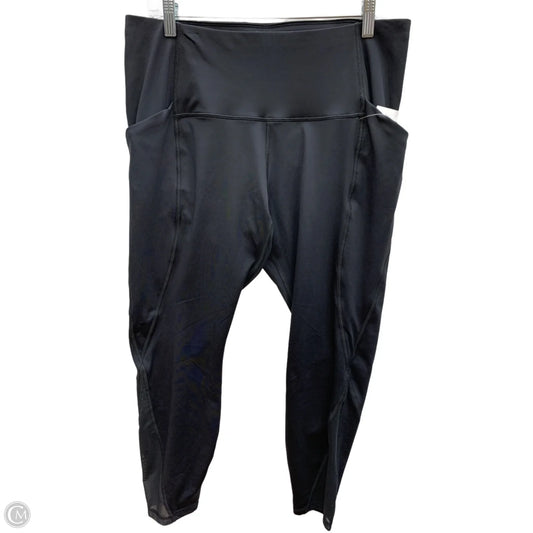Athletic Leggings By All In Motion In Black, Size: Xxl