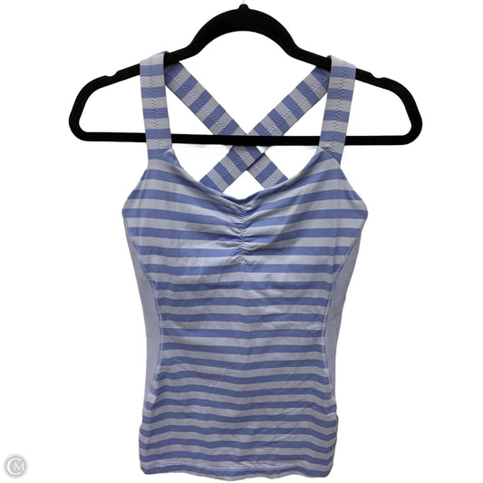 Athletic Tank Top By Lululemon In Blue, Size: 6