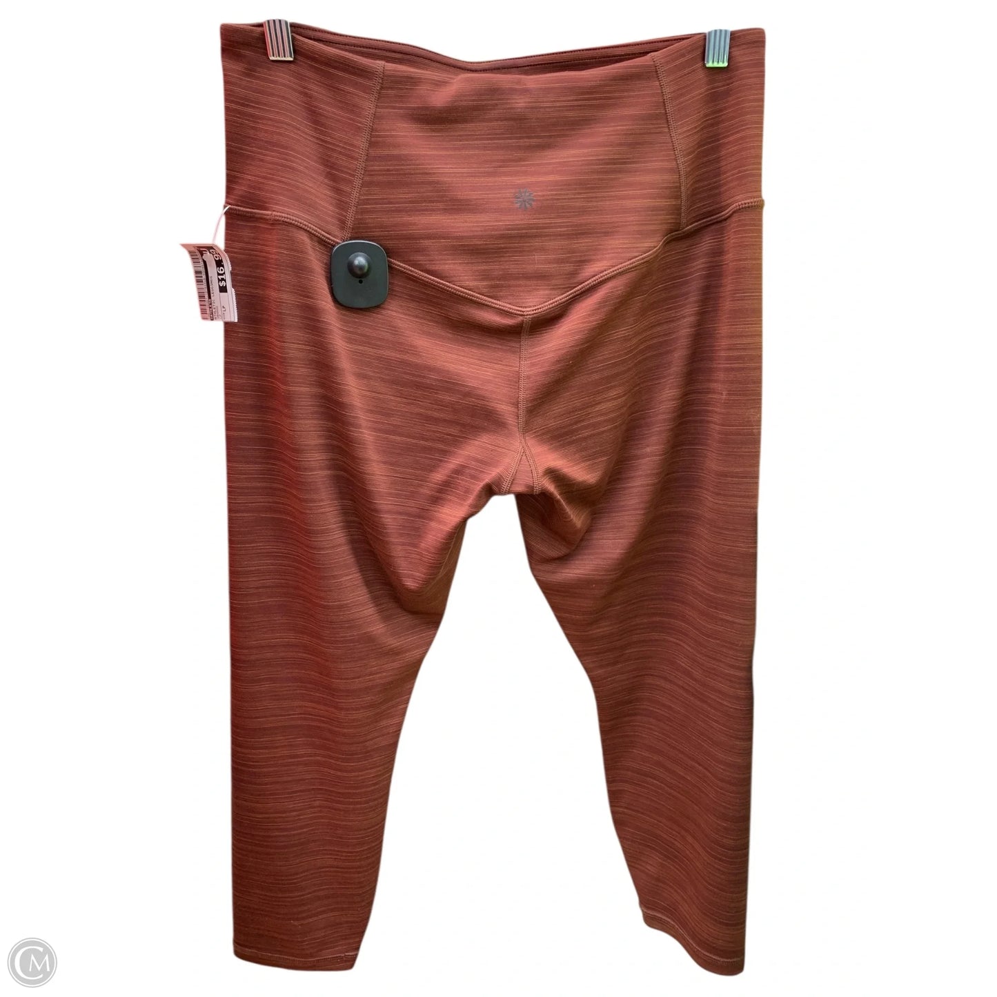 Athletic Leggings By Athleta In Orange, Size: Lp