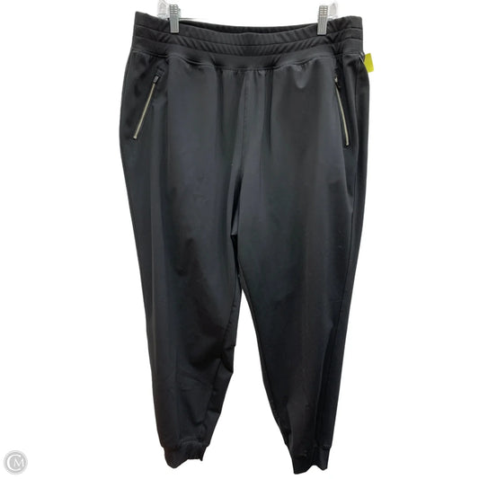 Athletic Pants By Livi Active In Black, Size: 18