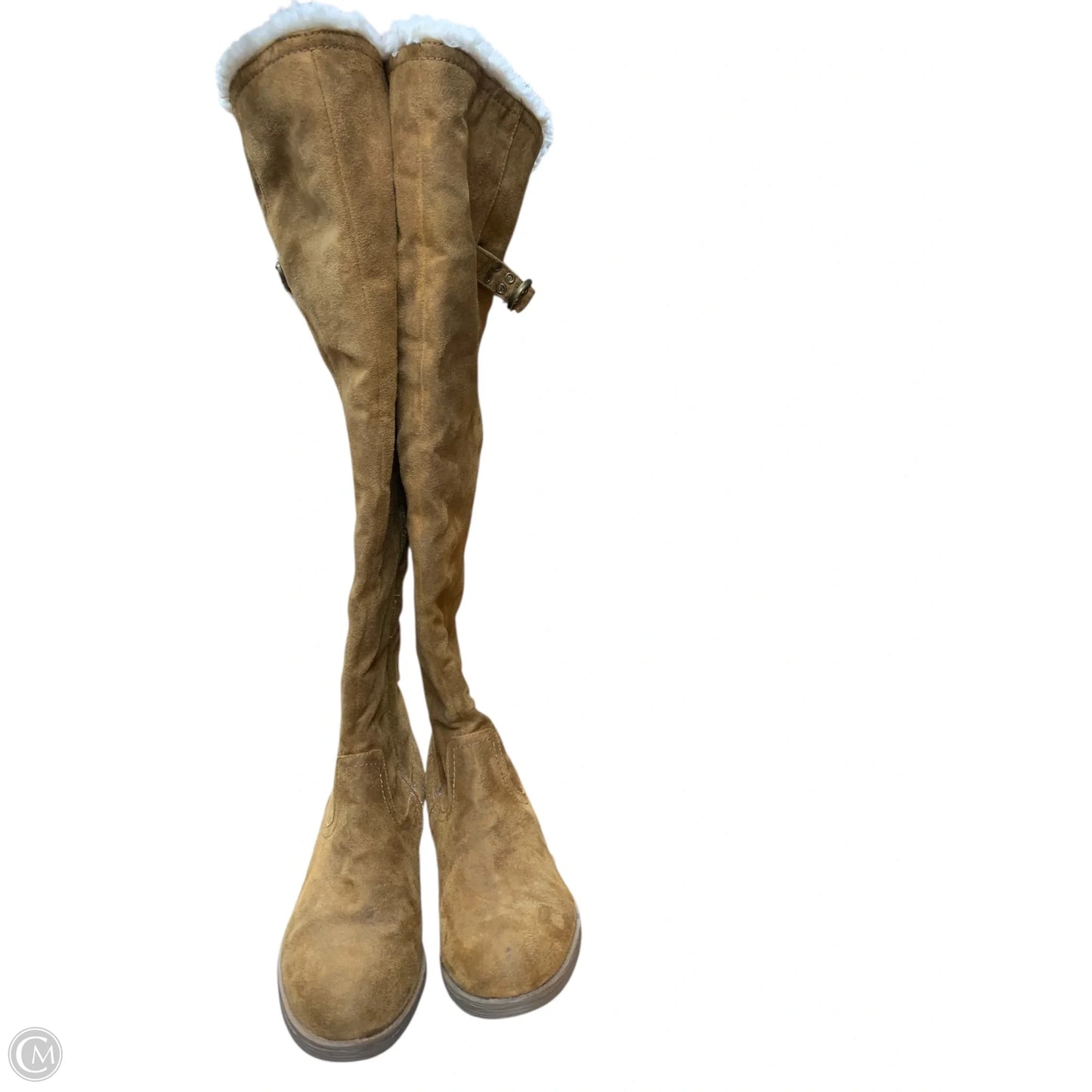 Boots Knee Flats By Maurices In Brown, Size: 10